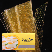 High Quality Cake Use 5g Leaf Gelatin Sheets For Marshmallow